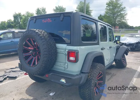 2023 Jeep Wrangler 4-Door Rubicon 4X4 z USA, uszkodzony, nr VIN 1C4HJXFN4PW603083